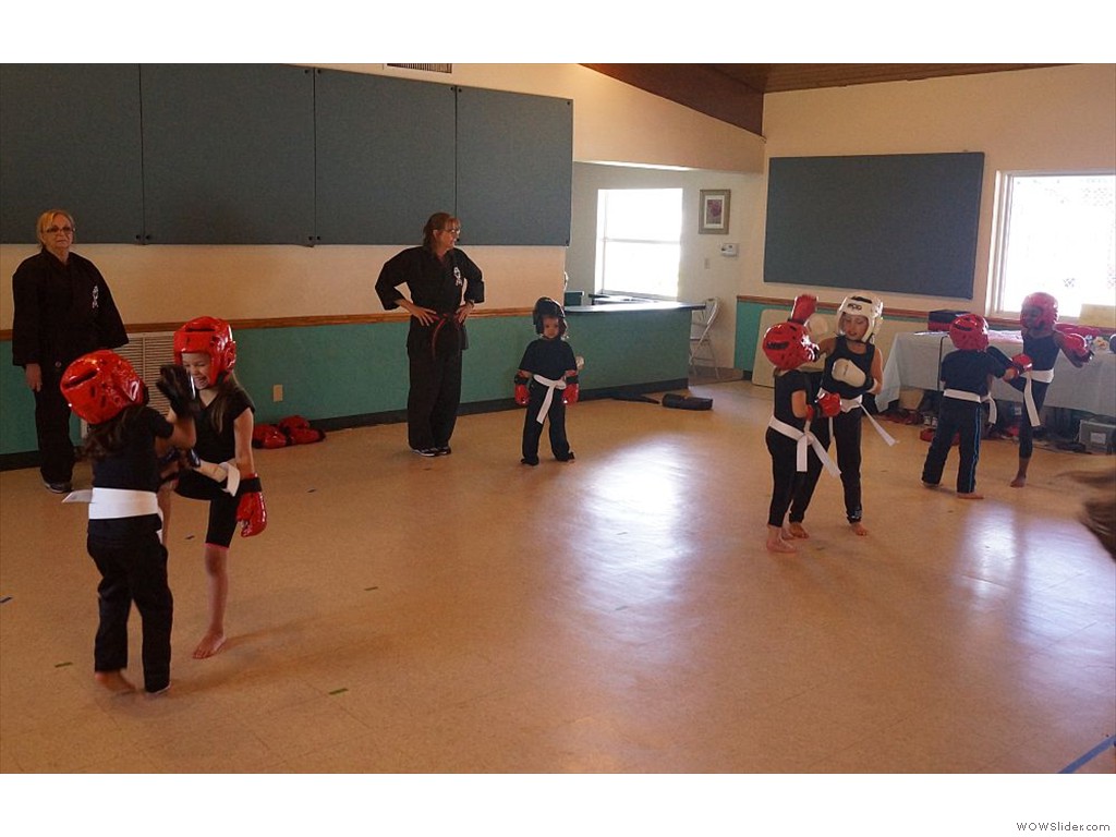 Crayons karate class 2-15